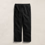 Cozy Fleece Relaxed Straight Leg Sweatpant in Black | James Perse Los Angeles