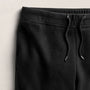 Cozy Fleece Relaxed Straight Leg Sweatpant in Black | James Perse Los Angeles