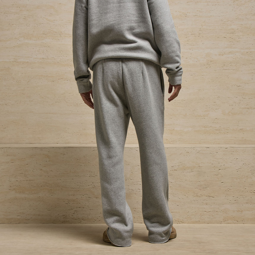 Cozy Fleece Relaxed Straight Leg Sweatpant - Heather Grey