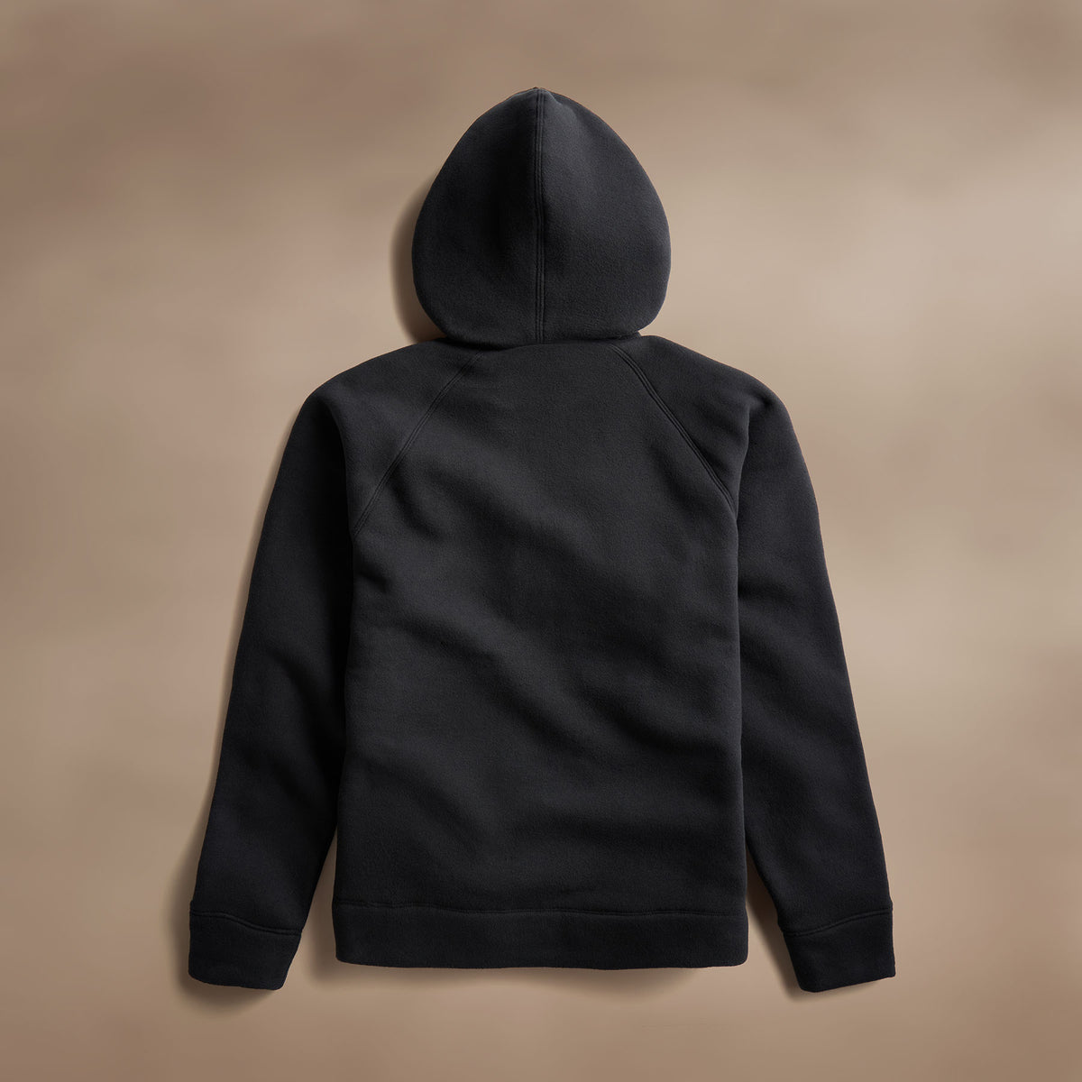 Cozy Zip Up Hoodie in Black | James Perse Los Angeles