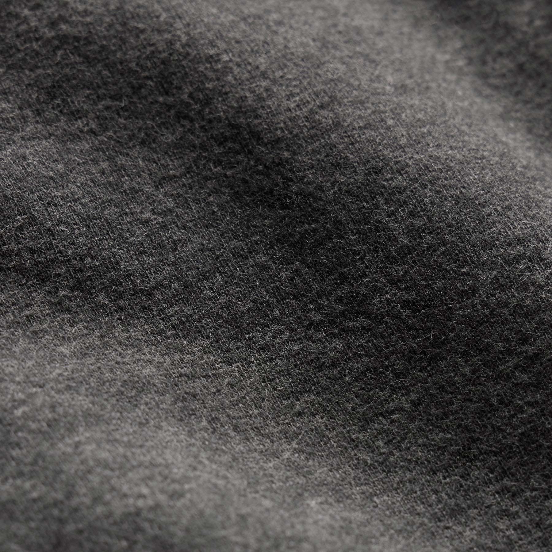 Cozy Fleece Snap Front Jacket in Heather Charcoal | James Perse Los Angeles