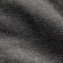 Cozy Fleece Snap Front Jacket in Heather Charcoal | James Perse Los Angeles