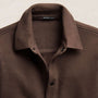 Cozy Fleece Snap Front Jacket in Porcupine | James Perse Los Angeles