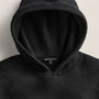 Cozy Hooded Sweatshirt in Black | James Perse Los Angeles