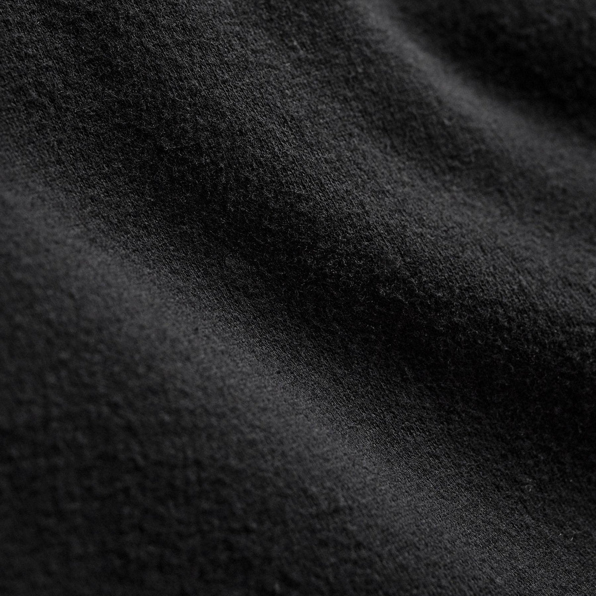 Cozy Hooded Sweatshirt in Black | James Perse Los Angeles