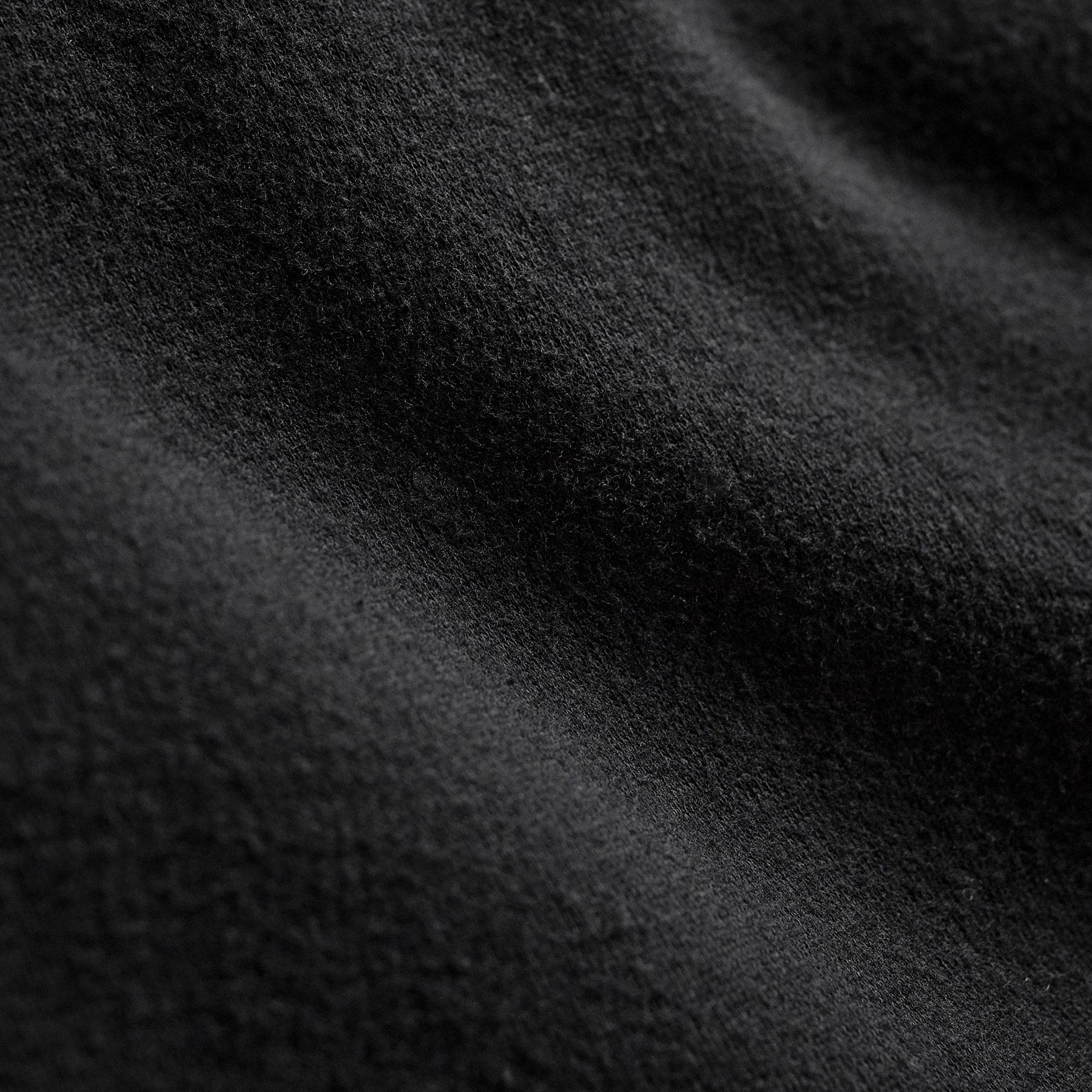 Cozy Hooded Sweatshirt in Black | James Perse Los Angeles