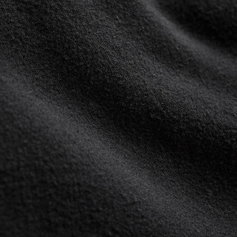 Cozy Hooded Sweatshirt in Black | James Perse Los Angeles