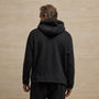 Cozy Hooded Sweatshirt in Black | James Perse Los Angeles