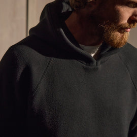Cozy Hooded Sweatshirt - Black