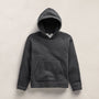 Cozy Hooded Sweatshirt in Heather Charcoal | James Perse Los Angeles FLAT