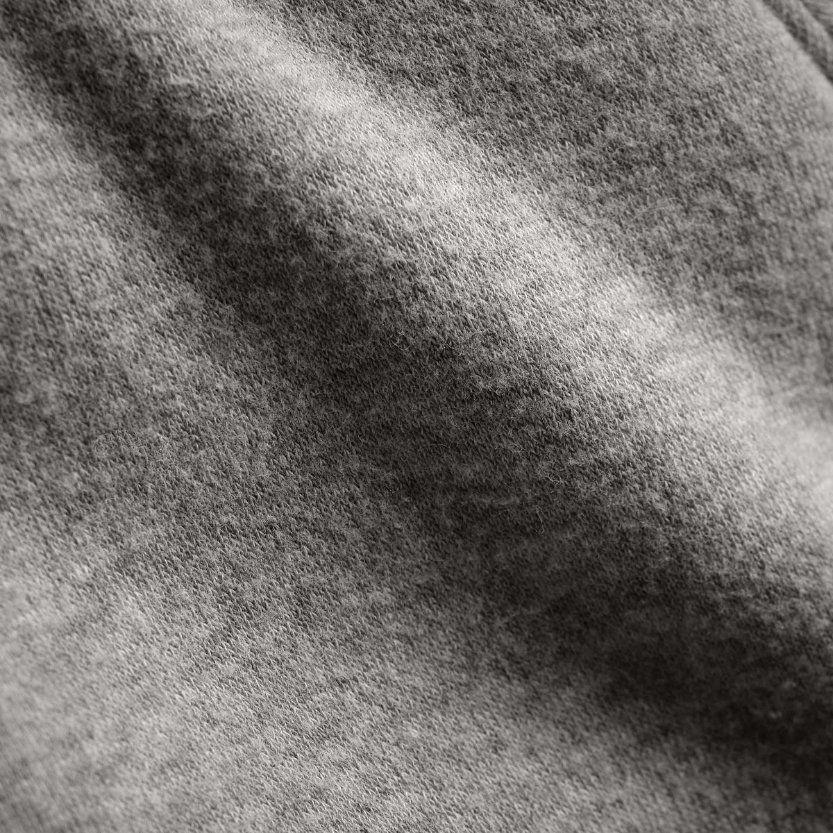 Cozy Hooded Sweatshirt in Heather Grey | James Perse Los Angeles