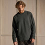 Cozy Fleece Raglan Crew in Fern | James Perse Los Angeles