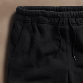 Cozy Sweat Short in Black | James Perse Los Angeles