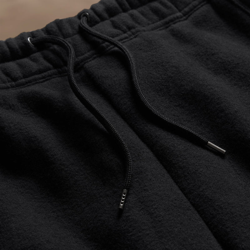 Cozy Sweat Short in Black | James Perse Los Angeles