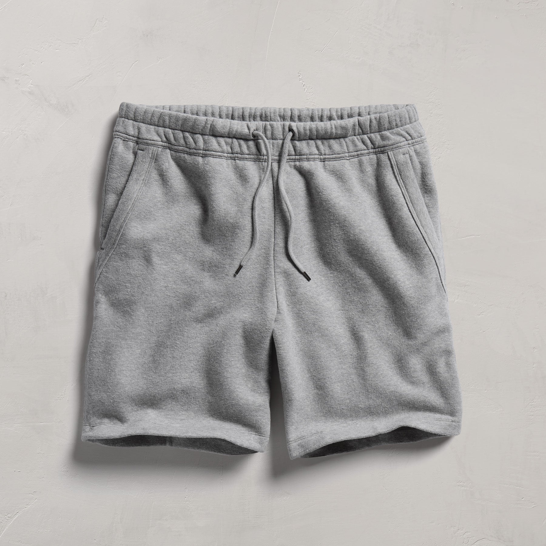 Cozy Sweat Short - Heather Grey
