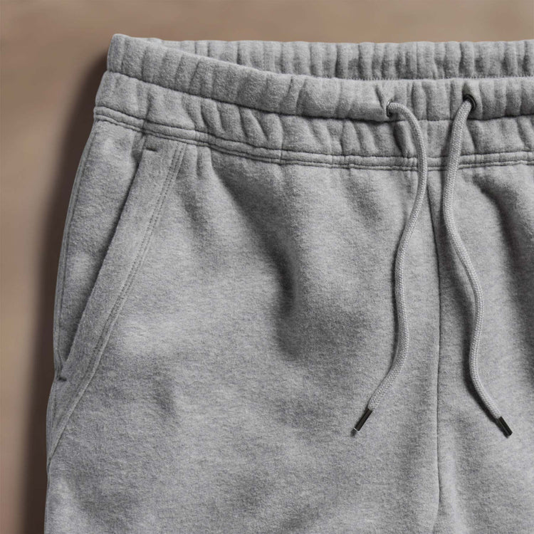 Cozy Sweat Short in Heather Grey | James Perse Los Angeles
