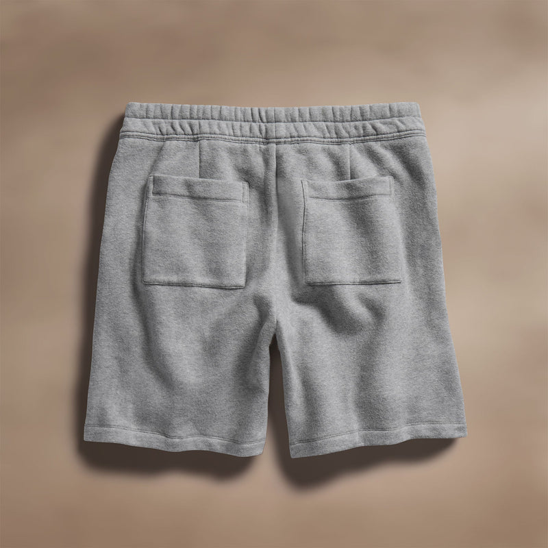 Cozy Sweat Short in Heather Grey | James Perse Los Angeles