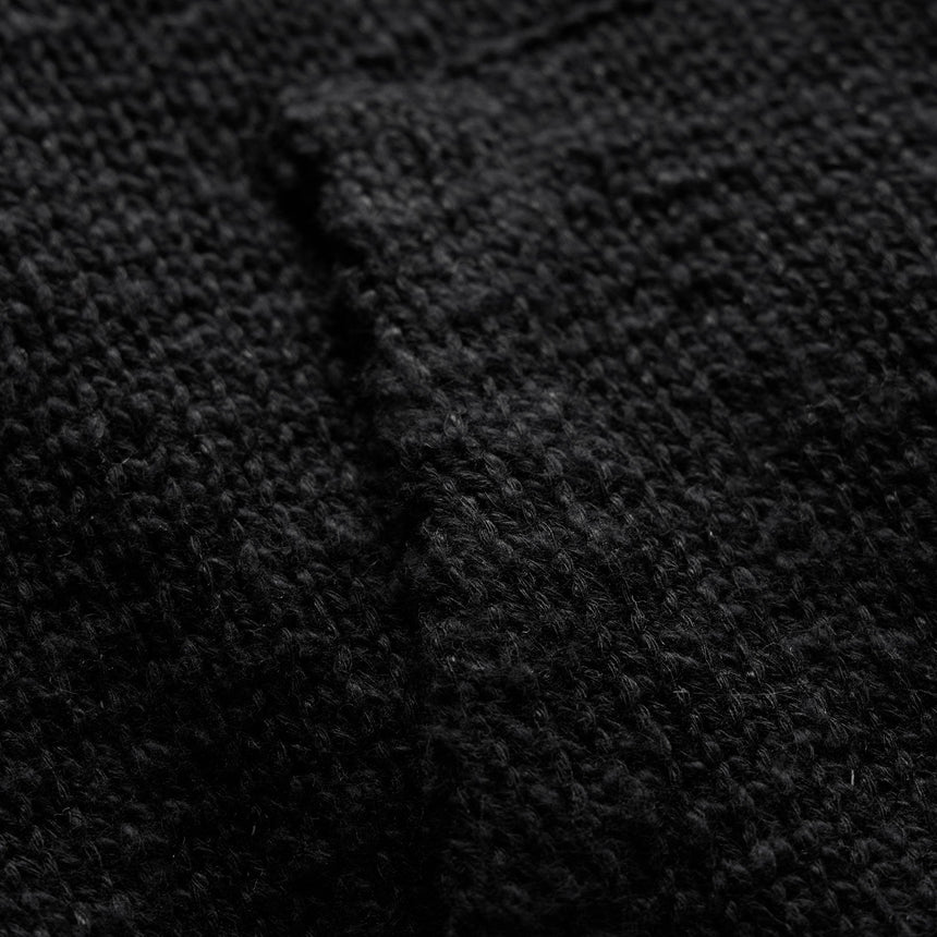 Cotton Linen Hoodie in Black | James Perse Los Angeles
