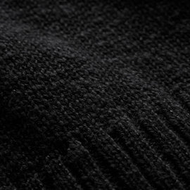 Cotton Linen Crew in Black | James Perse Los Angeles