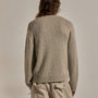 Cotton Linen Crew Sweater in Taupe | James Perse Los Angeles