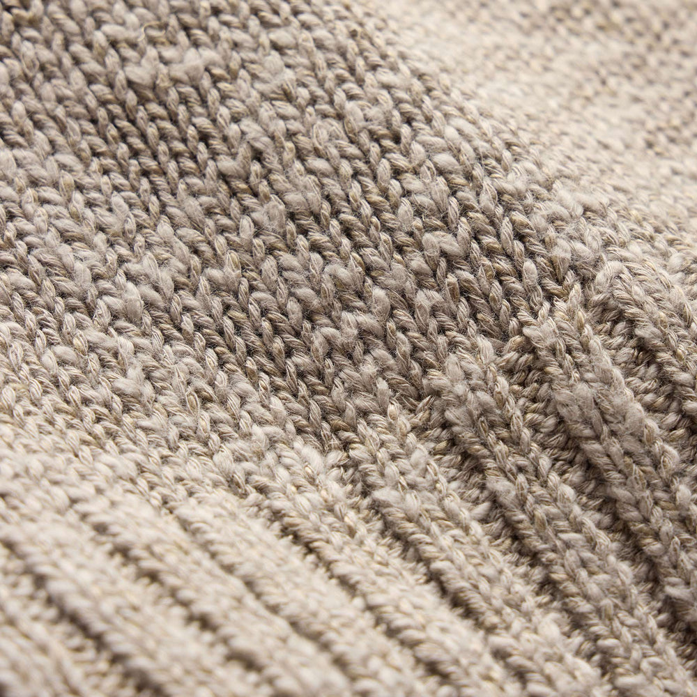 Cotton Linen Crew in Taupe | James Perse Los Angeles