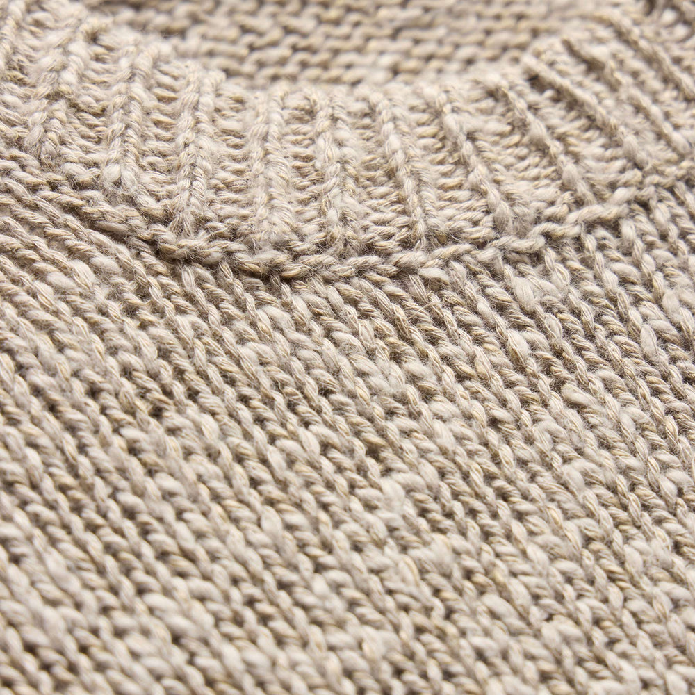 Cotton Linen Crew in Taupe | James Perse Los Angeles
