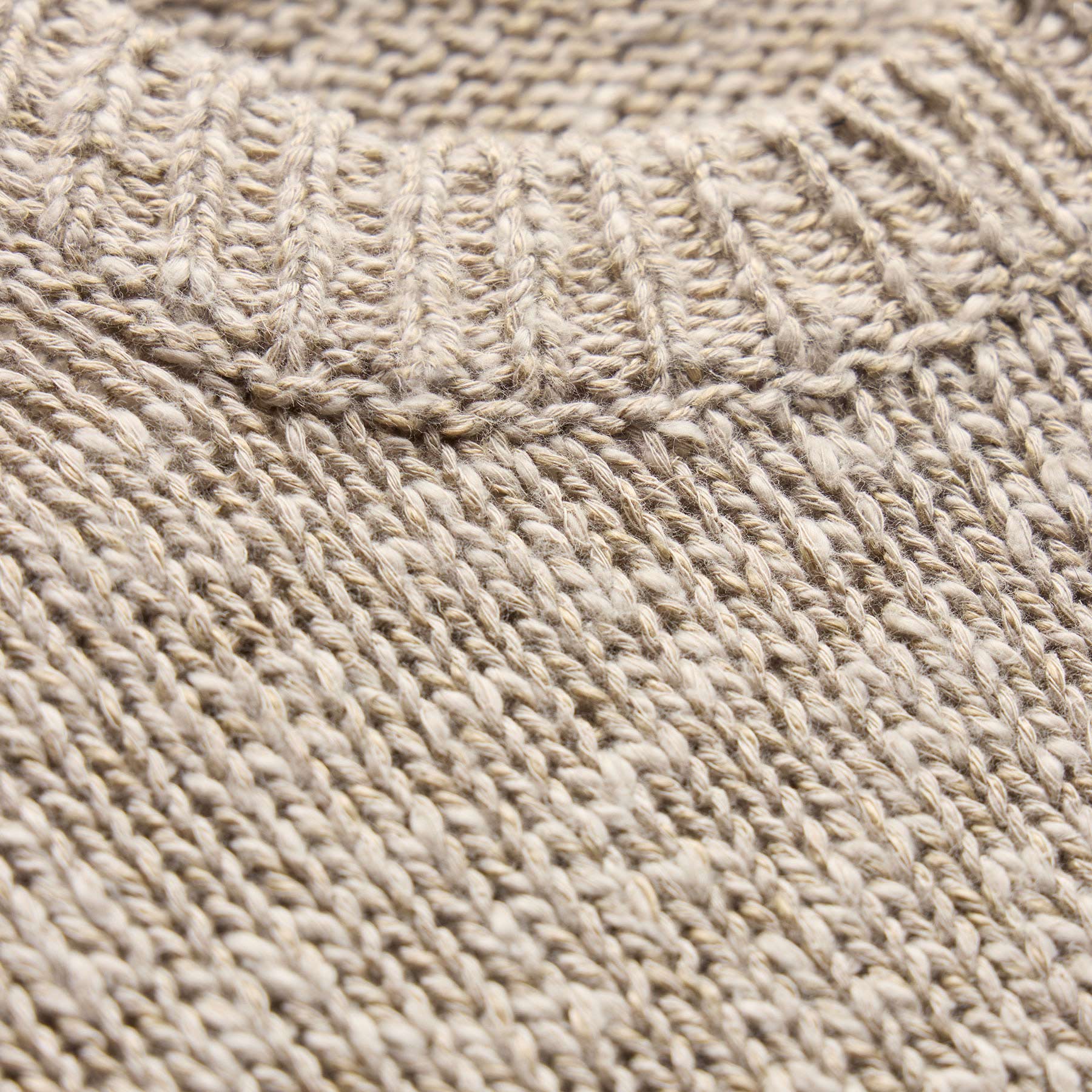 Cotton Linen Crew in Taupe | James Perse Los Angeles
