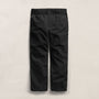 Italian Heavy Poplin Trouser in Black | James Perse Los Angeles