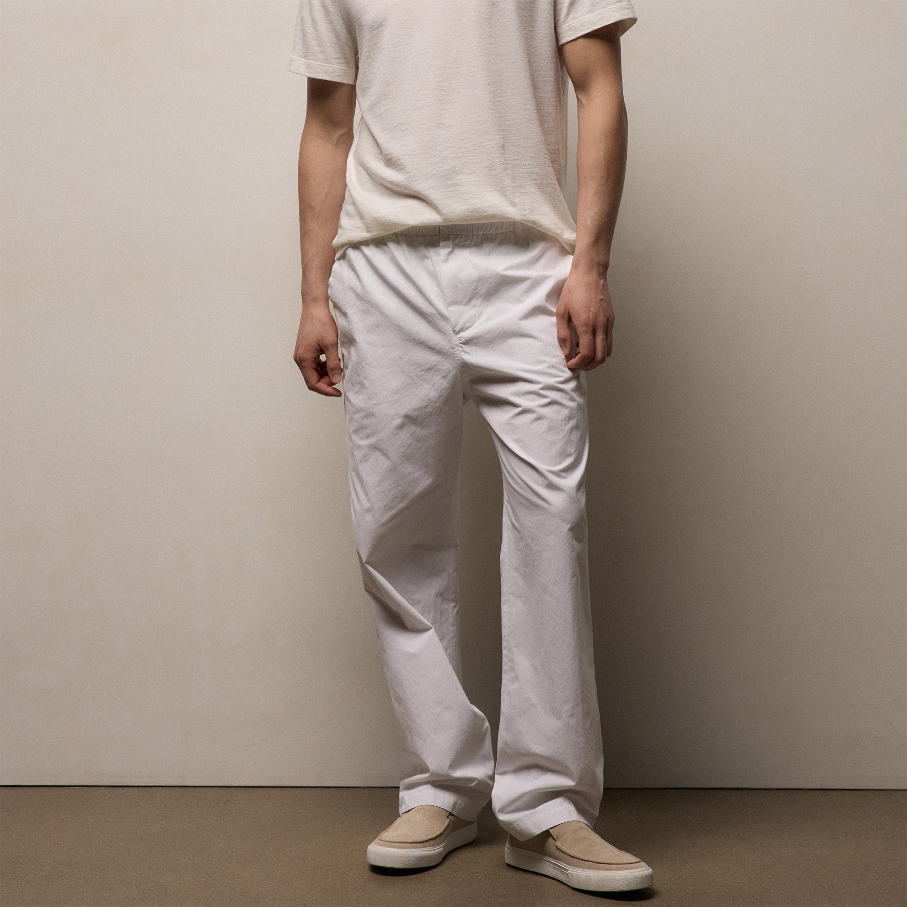 Italian Heavy Poplin Trouser from James Perse - $495