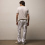 Italian Heavy Poplin Trouser in White | James Perse Los Angeles