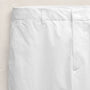 Italian Heavy Poplin Clean Front Trouser in White | James Perse Los Angeles