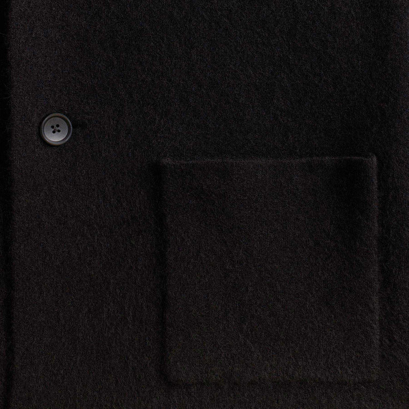 Sweater Knit Blazer in Black | James Perse Los Angeles