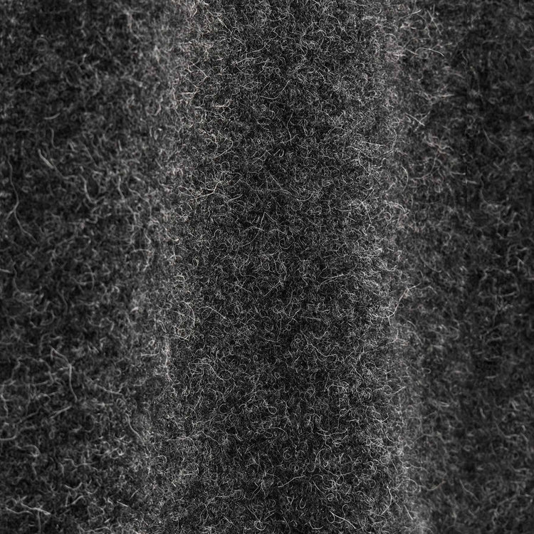 Wool Alpaca Stretch Zip Front in Anthracite | James Perse Los Angeles