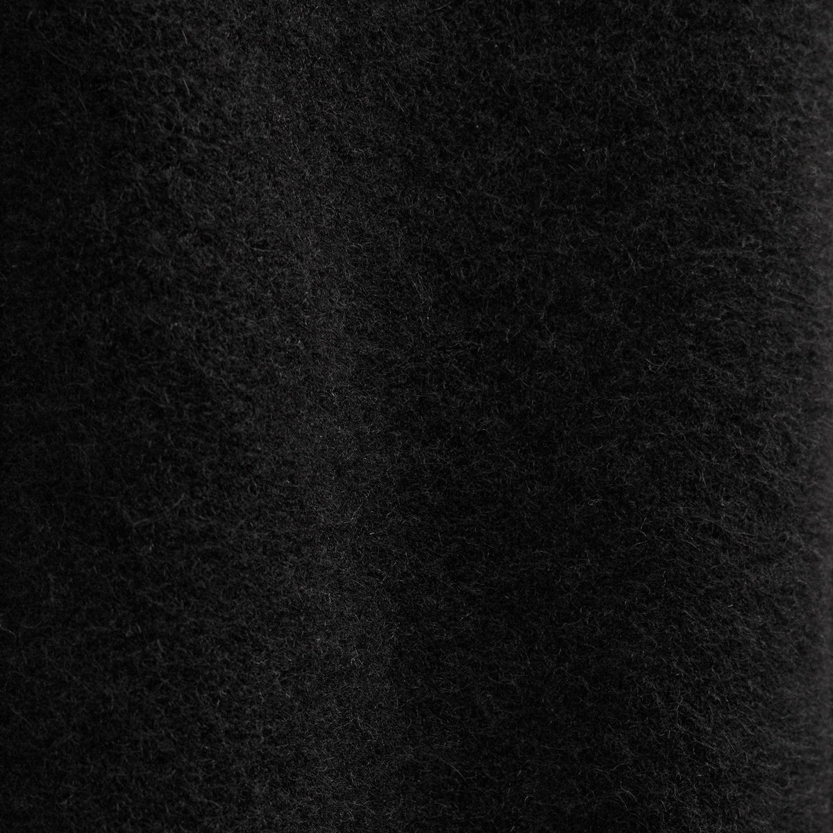 Wool Alpaca Stretch Zip Front in Black | James Perse Los Angeles FLAT