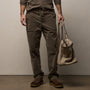 Cotton Cashmere Utility Pant in Army Green Pigment | James Perse Los Angeles