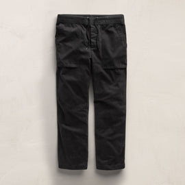 Cotton Cashmere Utility Pant In Black | James Perse Los Angeles