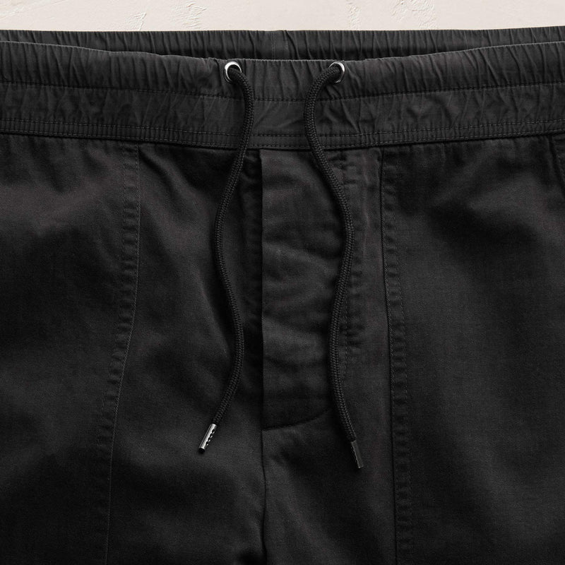 Cotton Cashmere Utility Pant In Black | James Perse Los Angeles
