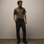 Cotton Cashmere Utility Pant in Black | James Perse Los Angeles