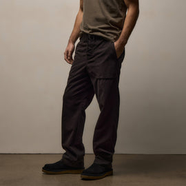Cotton Cashmere Utility Pant in Black | James Perse Los Angeles