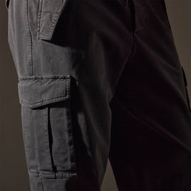 Woven Terry Cargo Pant  in Magma Pigment | James Perse Los Angeles