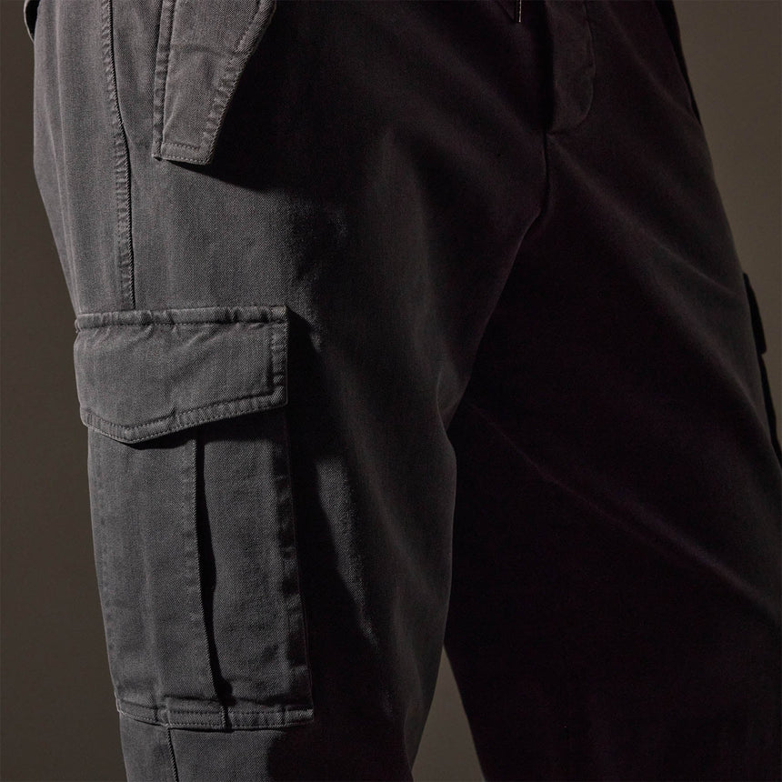 Woven Terry Cargo Pant  in Magma Pigment | James Perse Los Angeles