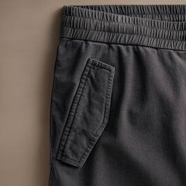 Woven Terry Cargo Pant  in Magma Pigment | James Perse Los Angeles