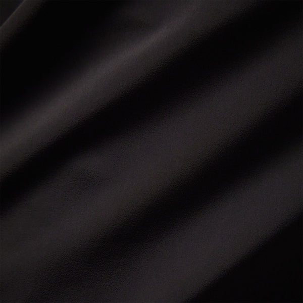 Curved Hem Board Short in Black/Black | James Perse Los Angeles