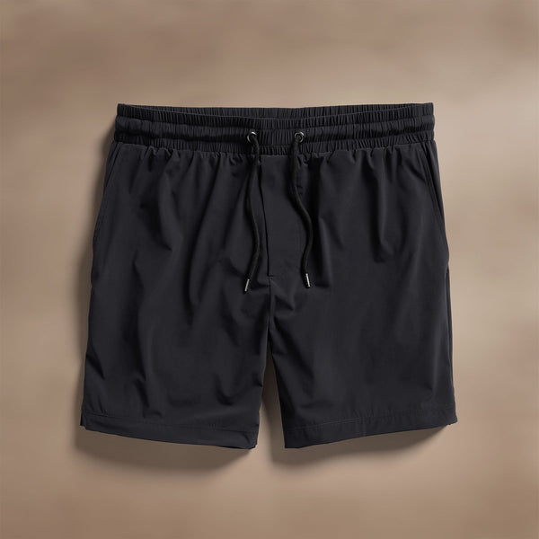 Split Hem Boardshort in Black | James Perse Los Angeles