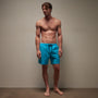 Split Hem Board Short in Blue Lagoon | James Perse Los Angeles