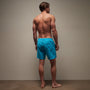 Split Hem Board Short in Blue Lagoon | James Perse Los Angeles