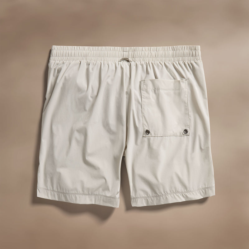 Split Hem Boardshort in Salt | James Perse Los Angeles