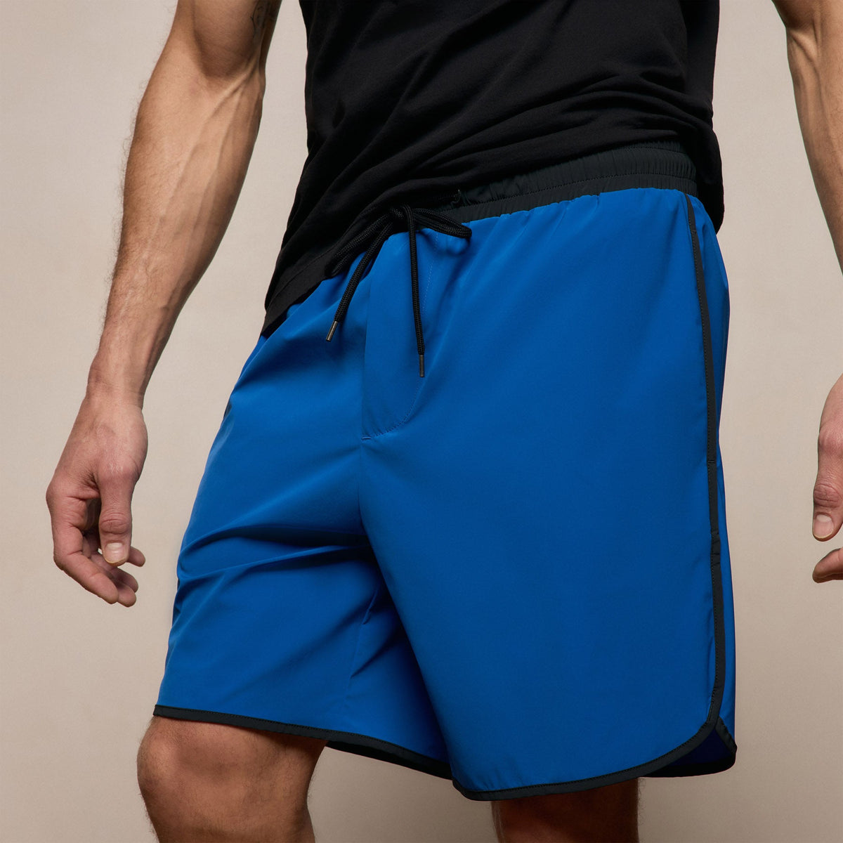 Retro Boardshort in Baltic Blue/Magma | James Perse Los Angeles