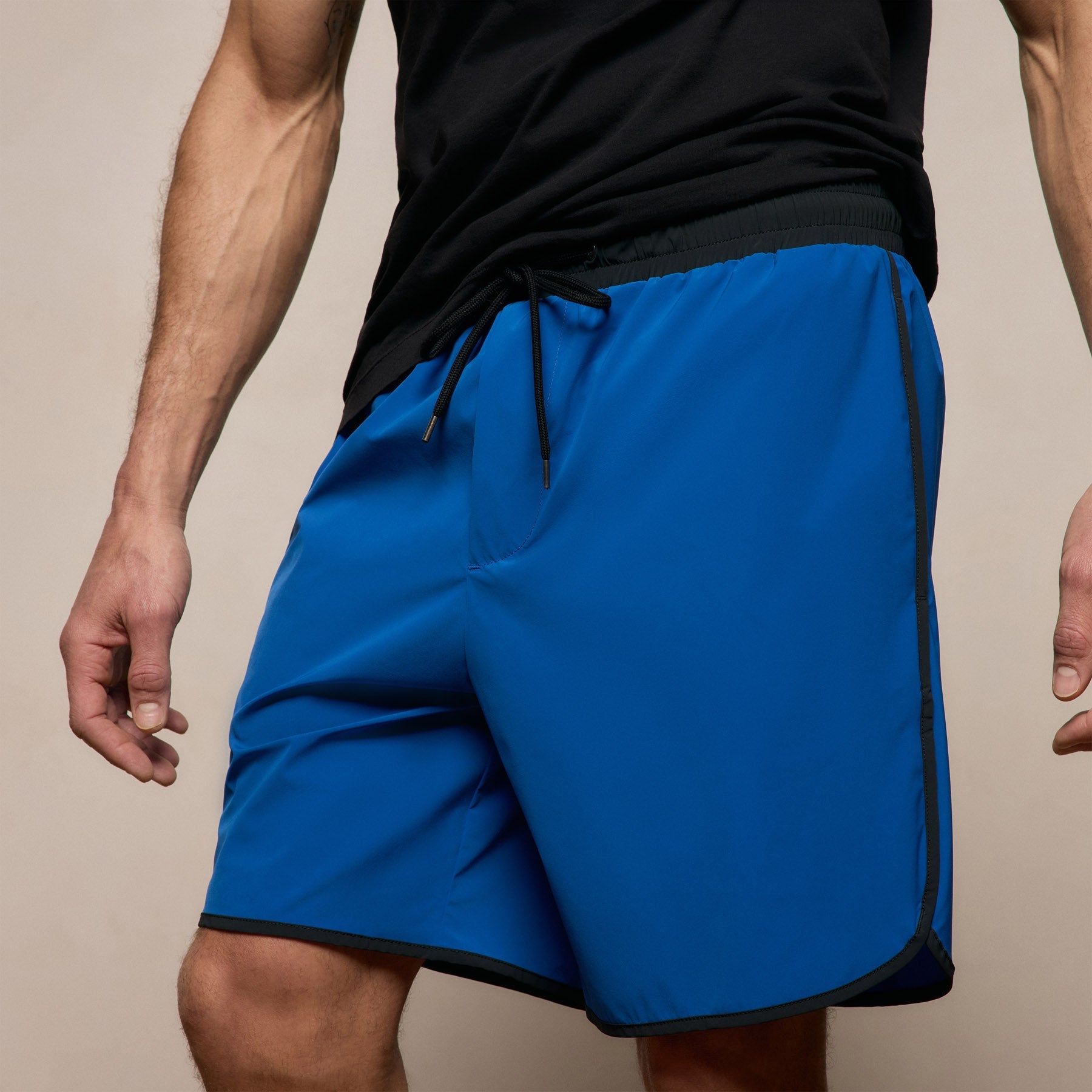 Retro Boardshort in Baltic Blue/Magma | James Perse Los Angeles