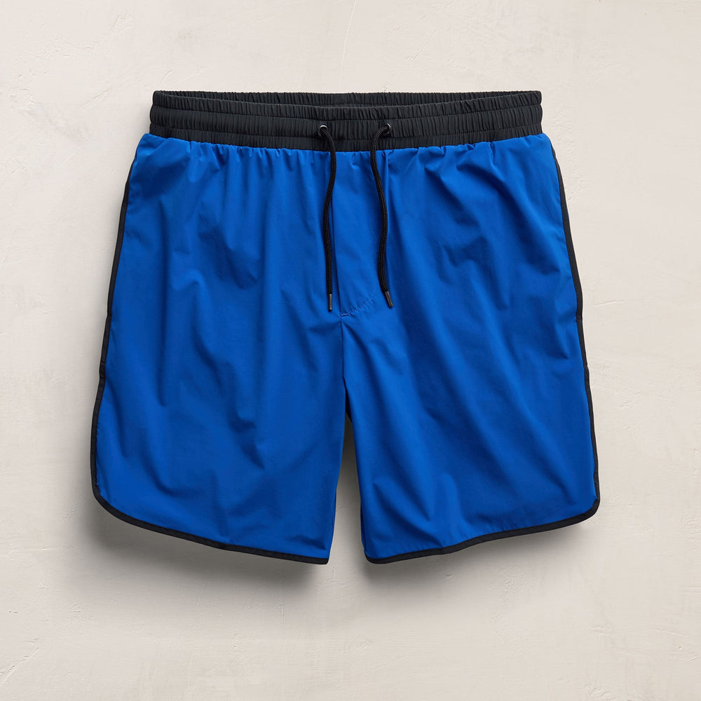 Retro Boardshort in Baltic Blue/Magma | James Perse Los Angeles